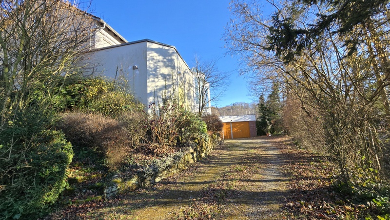 Zufahrt zum Haus