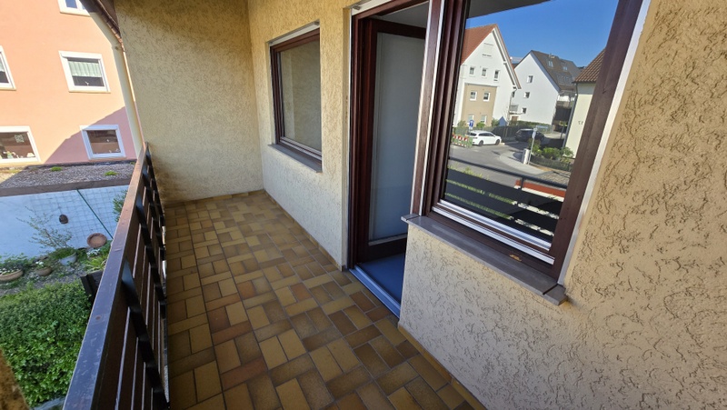 Balkon im Obergeschoss
