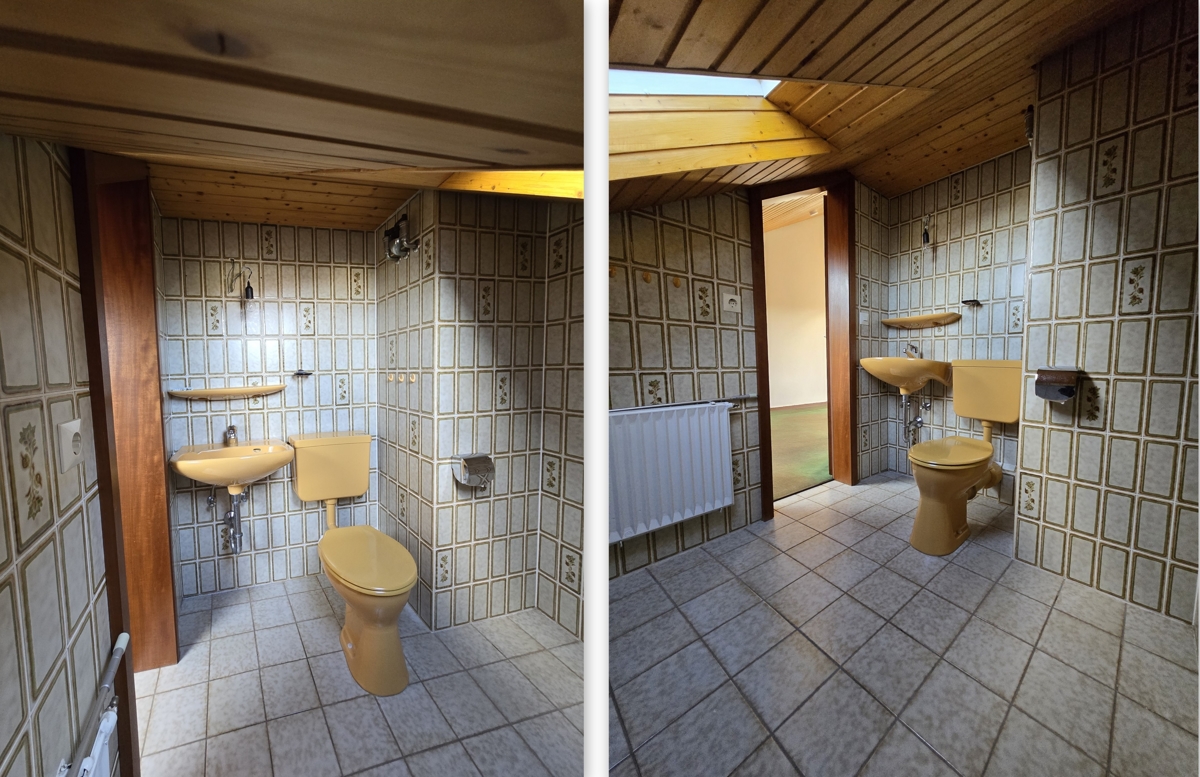 Gäste WC Dachgeschoss