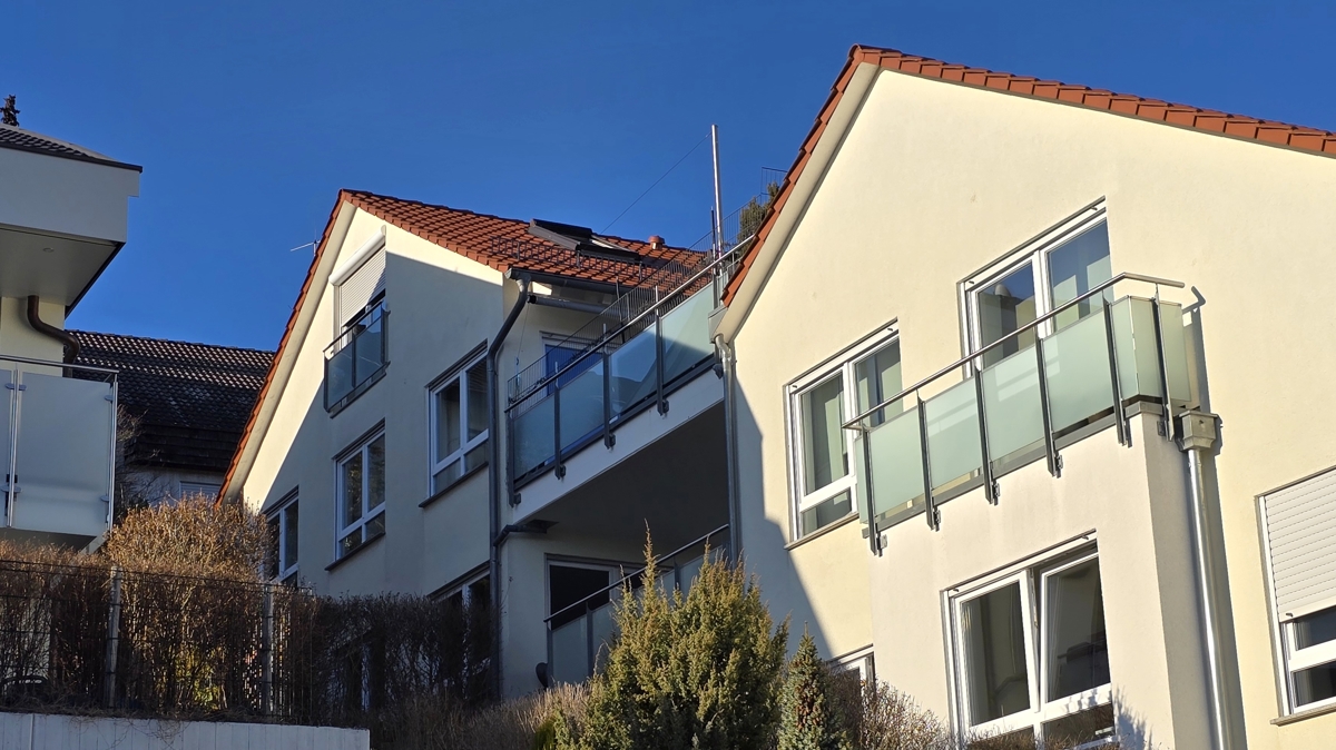 Außenansicht der Wohnung - obere Wohnung