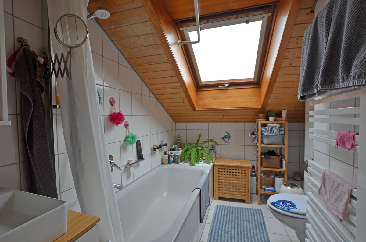 Tageslichtbadezimmer