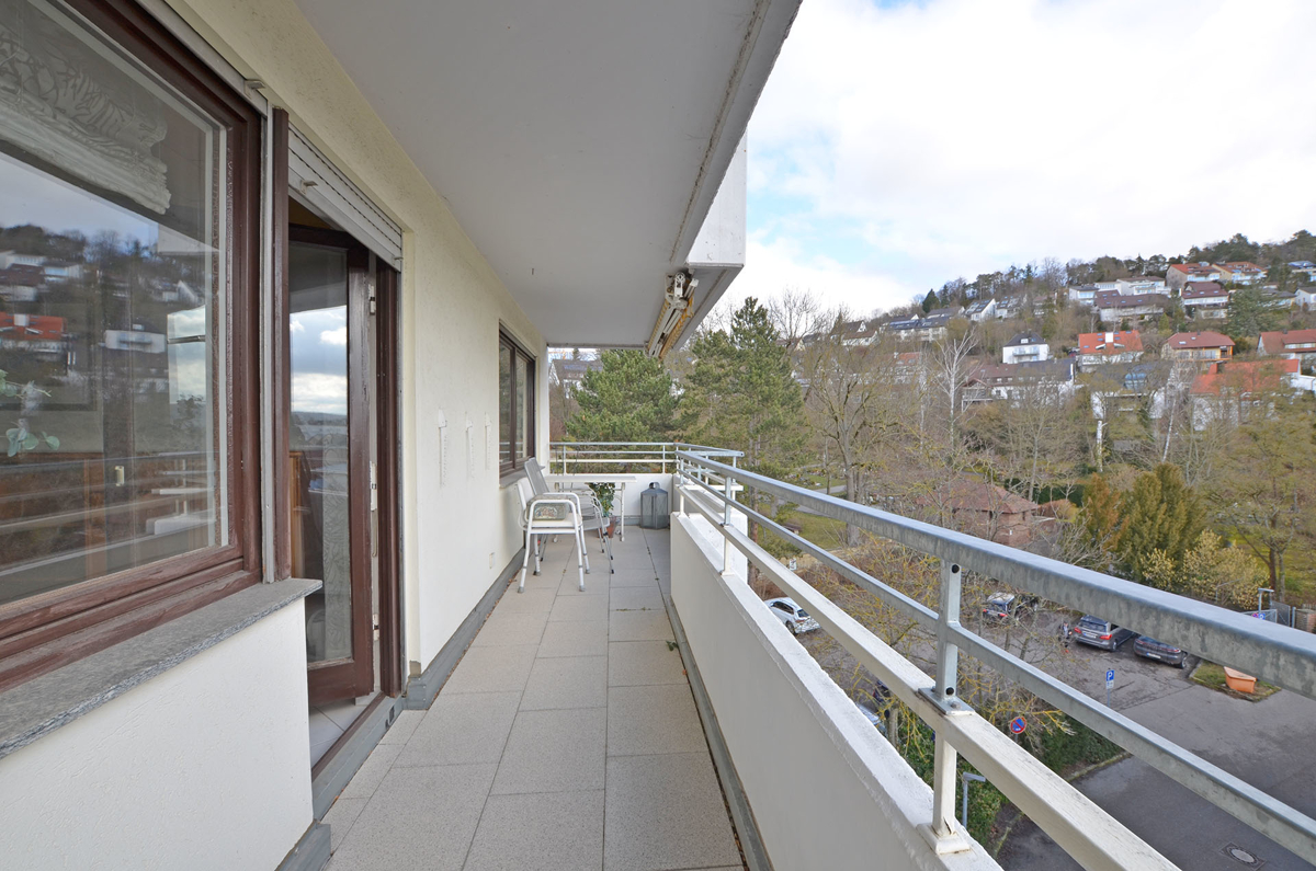 Balkon 1, Blick 1