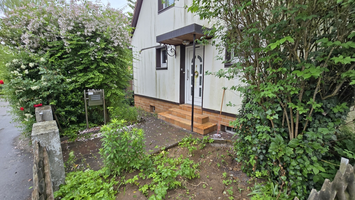 Garten vor dem Haus