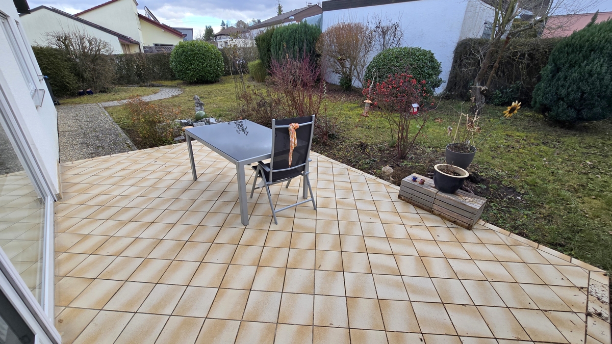 Terrasse in Südausrichtung