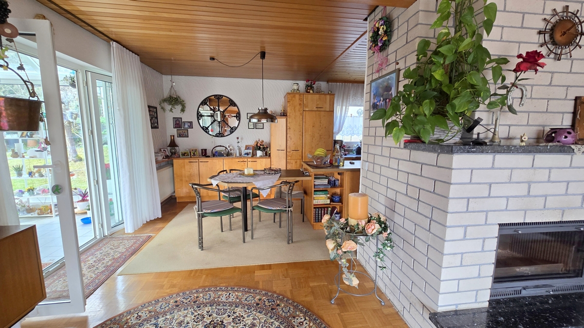 Essbereich und Küche