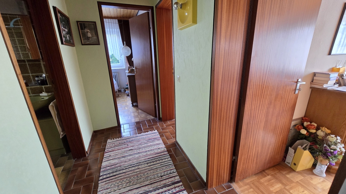 Flur zu den Schlafzimmern