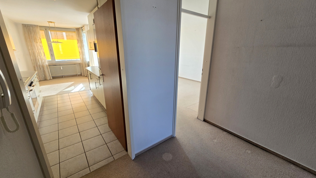 Zugang Küche und Wohnzimmer