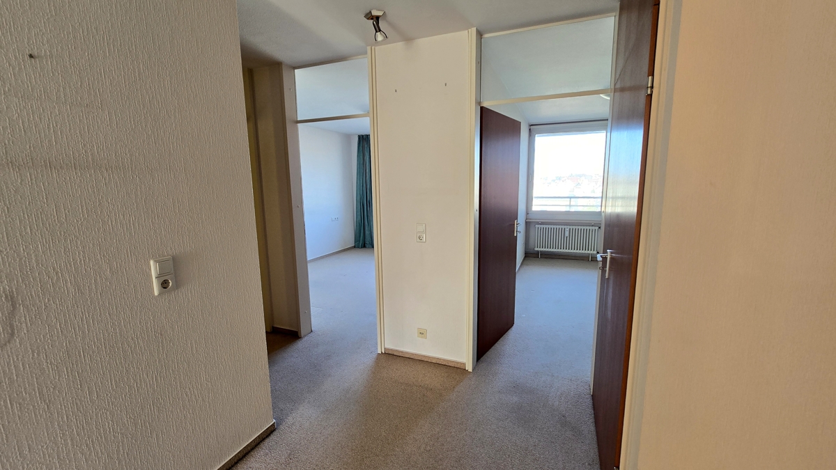 Zugang zu beiden Schlafzimmern