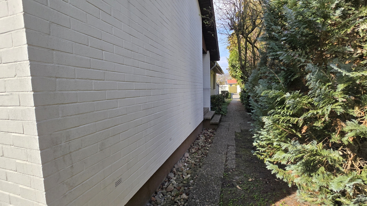 Hausansicht seitlich