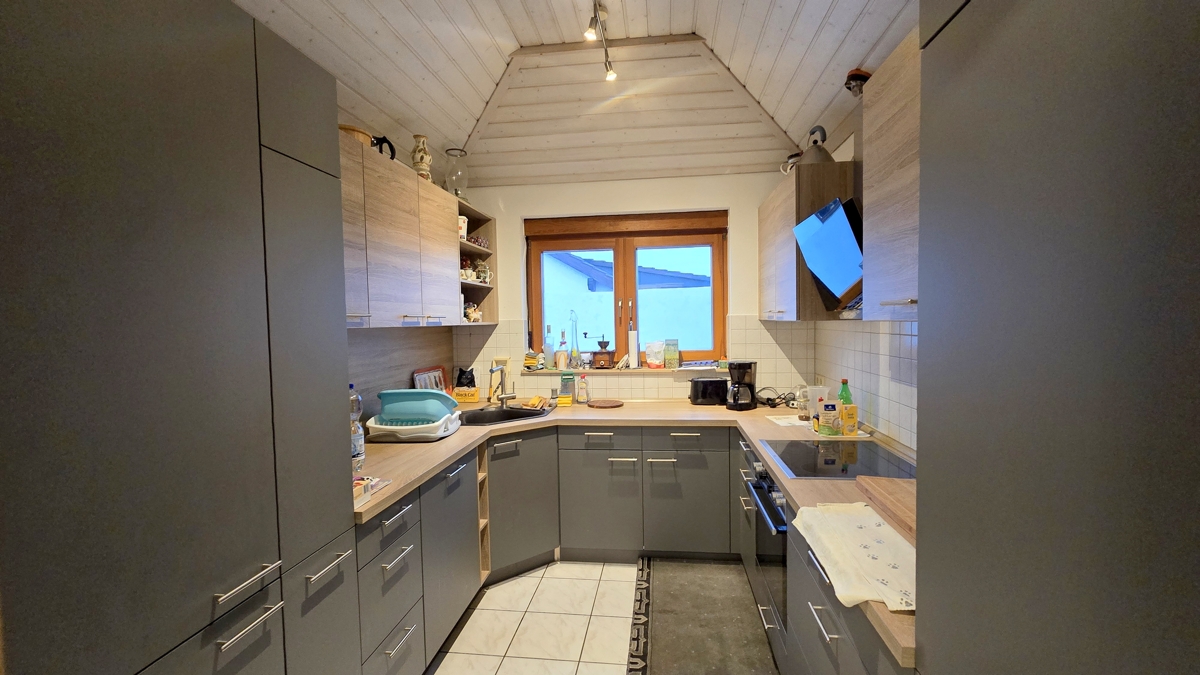 Küche mit EInbauküche