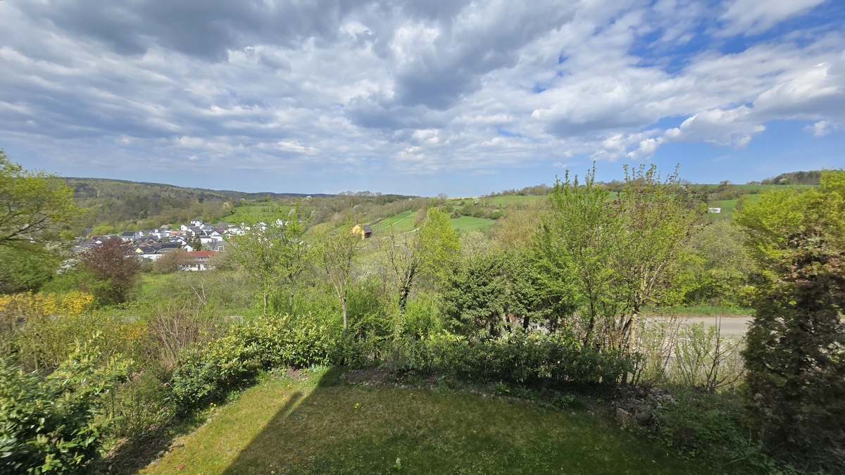 Aussicht vom Wohnzimmer