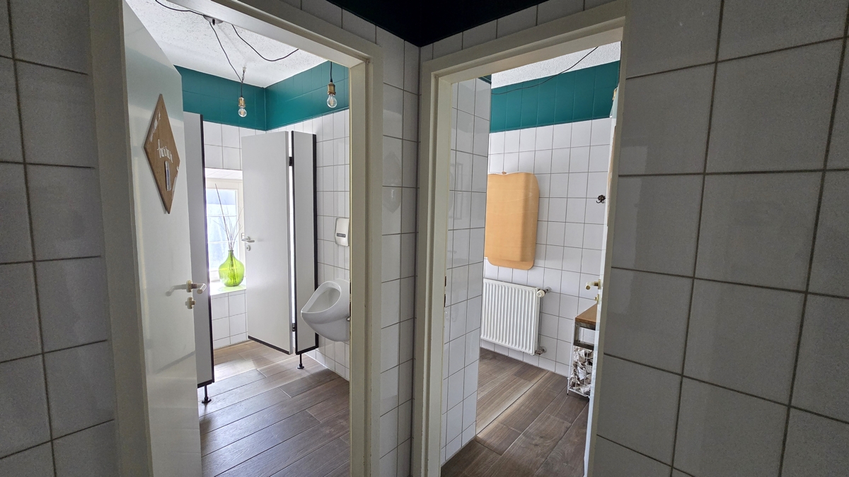 Zugang zu den Toiletten
