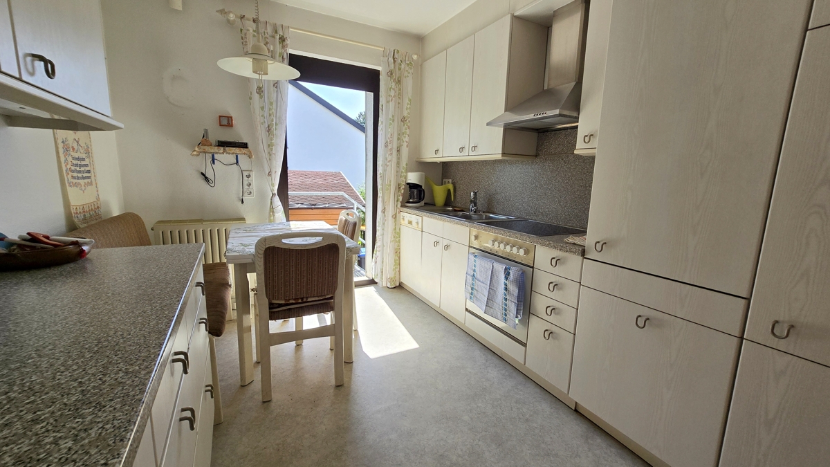 Einbauküche mit Zugang Terrasse EG