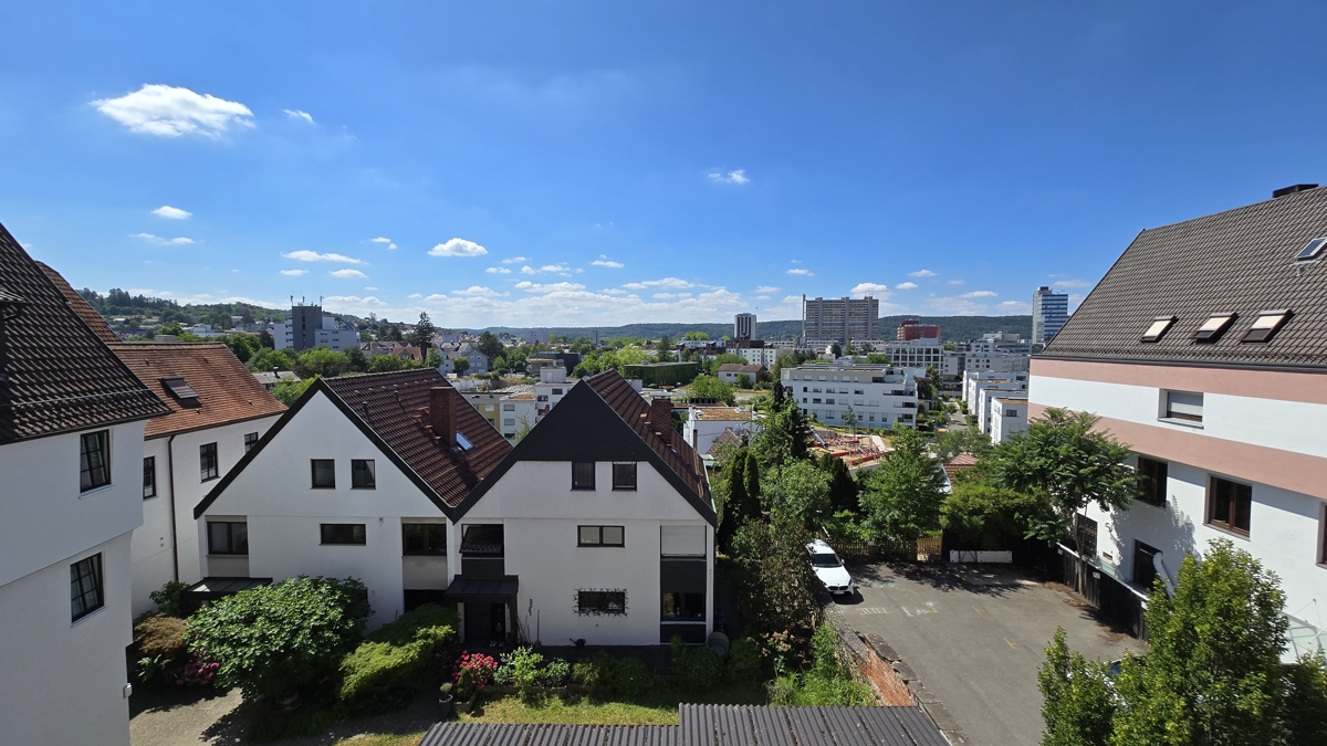Ausblick von der Küche aus