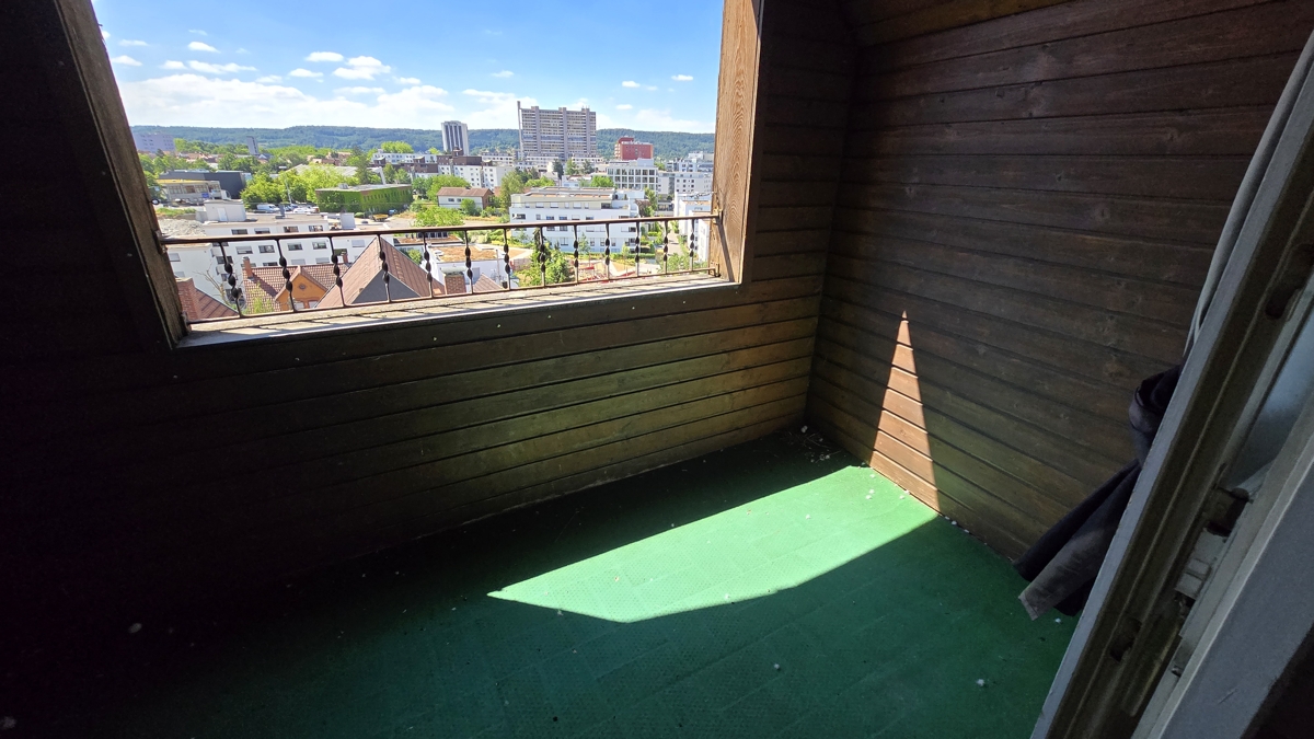 Balkon mit Ausblick