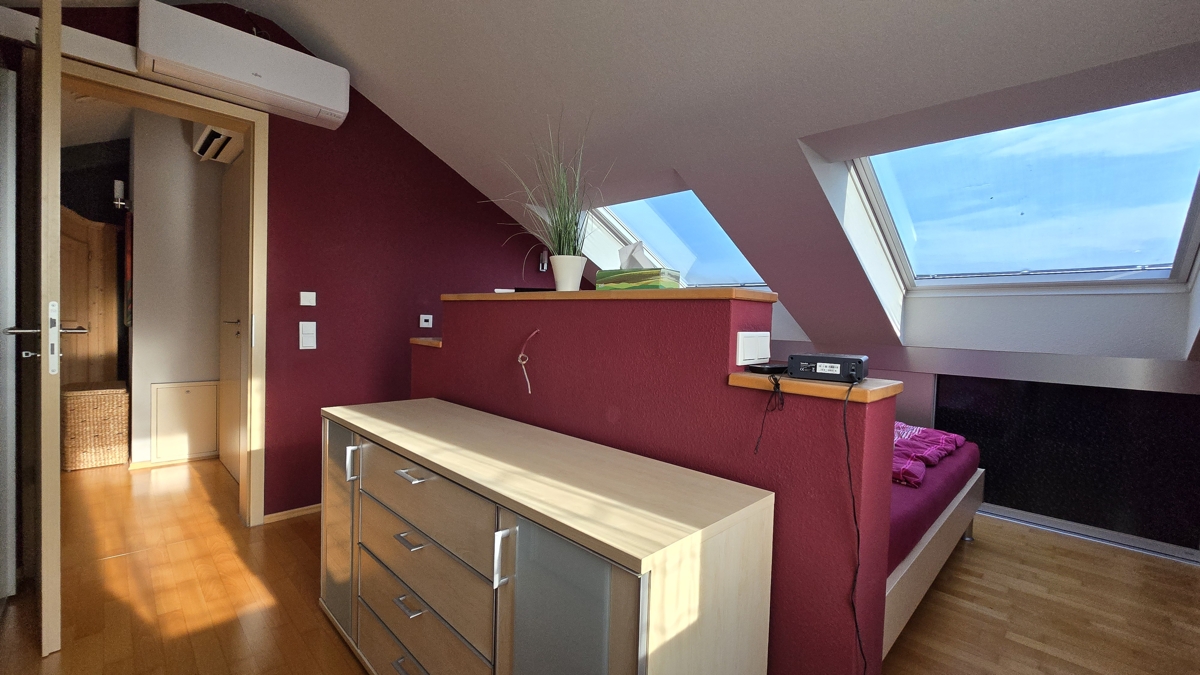 Schlafzimmer oben