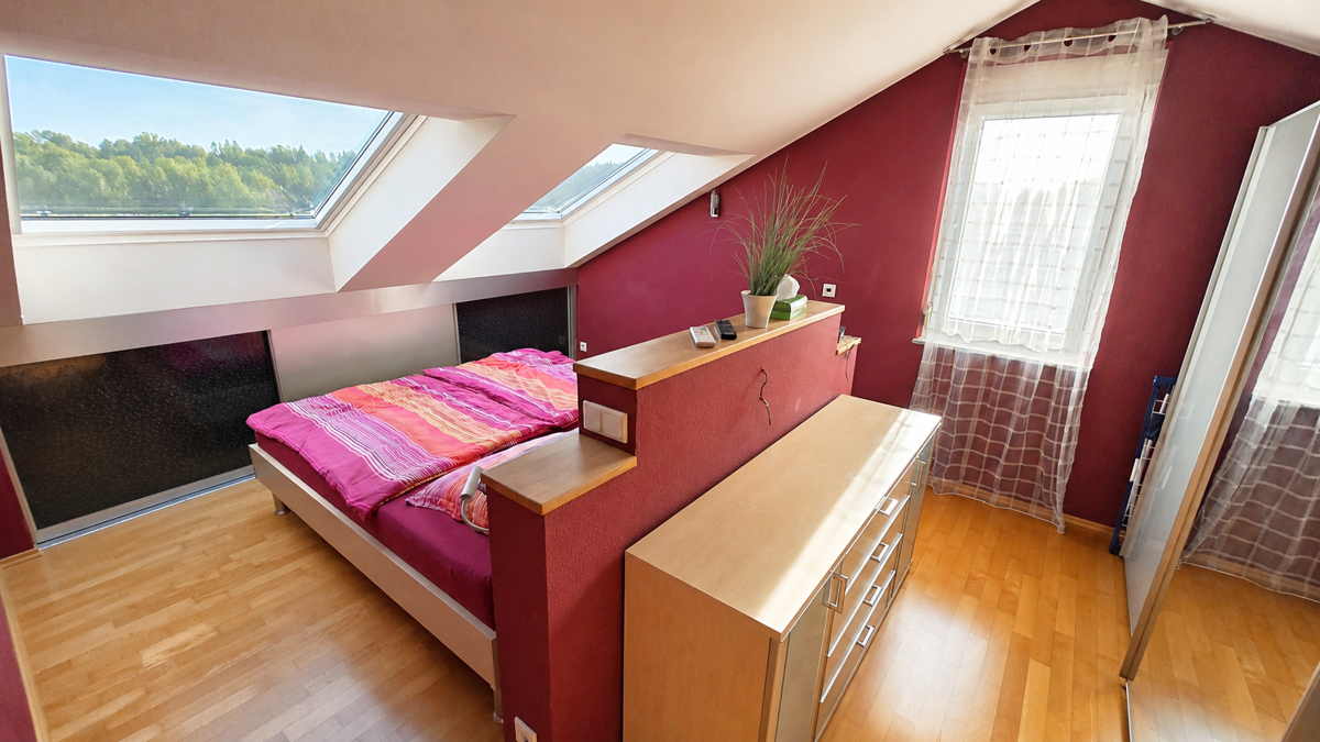 Schlafzimmer oben