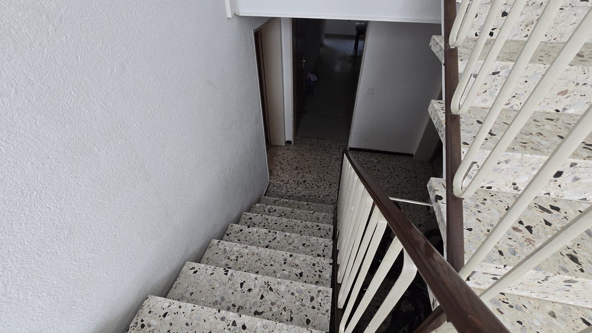 Treppe zur Wohnung
