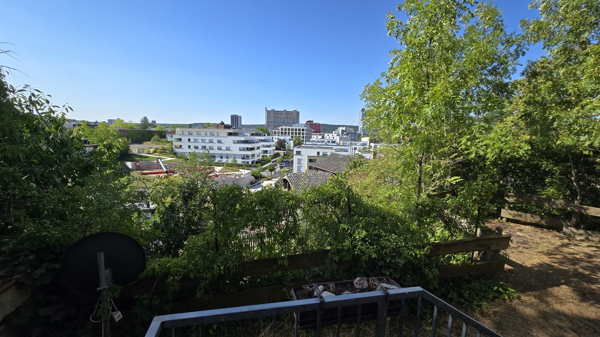 Aussicht hinter dem Haus