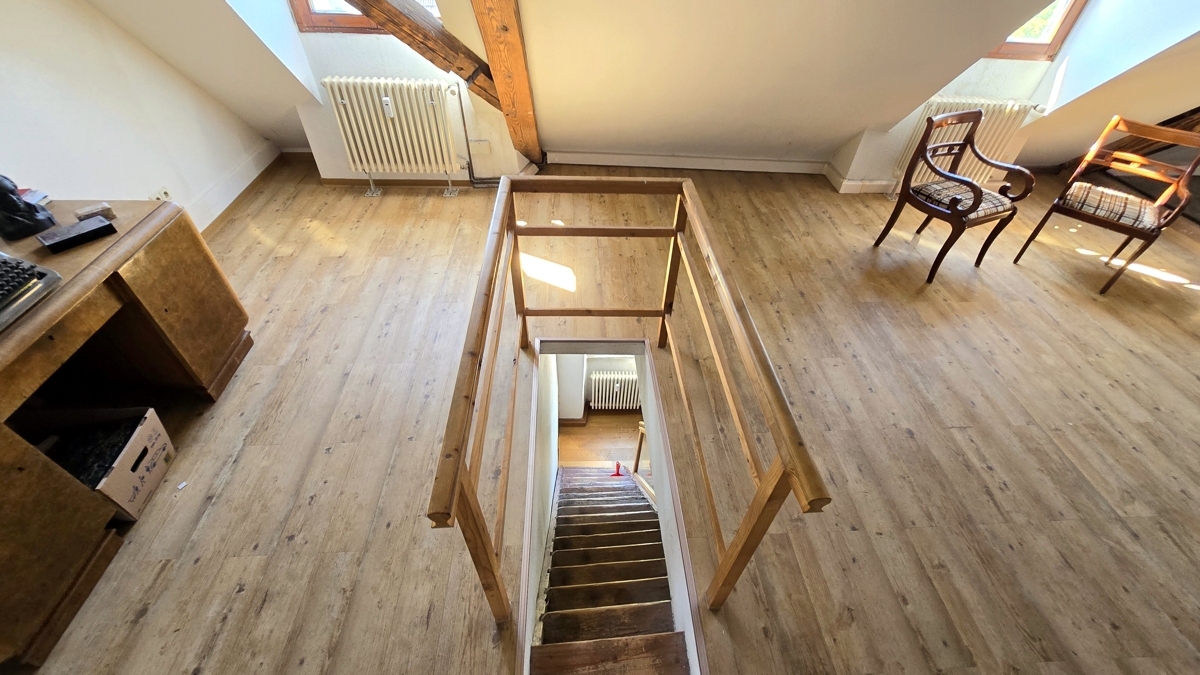 Treppe zum Wohnbereich - Whg. 1