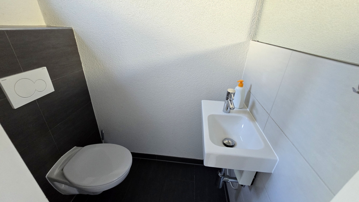 Gäste WC im Erdgeschoss