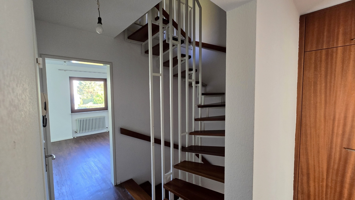 Treppe und Flur im Obergeschoss