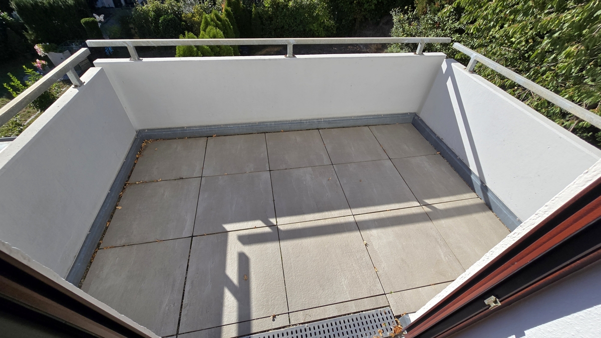 Balkon im Obergeschoss