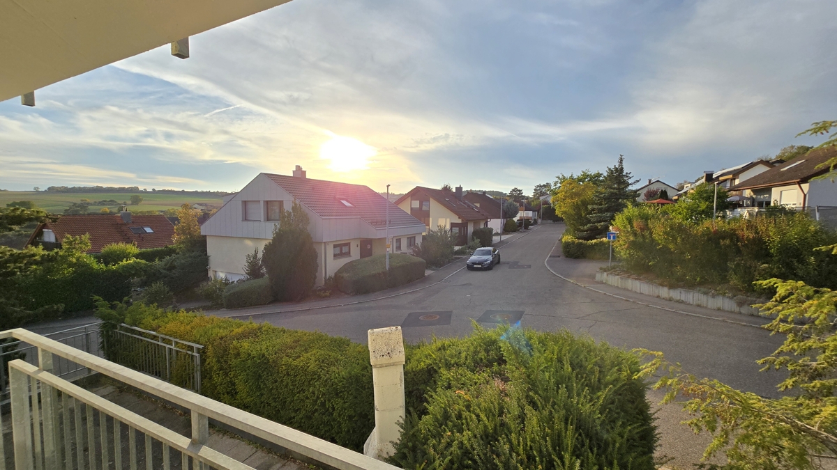 Aussicht Balkon 