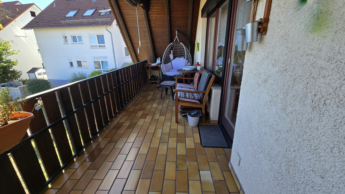 Balkon unten